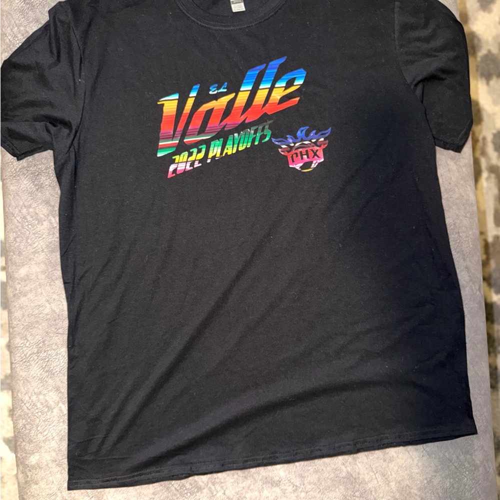 Phoenix Suns Black El Valle T-Shirt 2XL